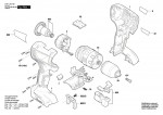 Bosch 3 601 JH5 101 GSR 18V-50 Cordless Drill Driver Spare Parts